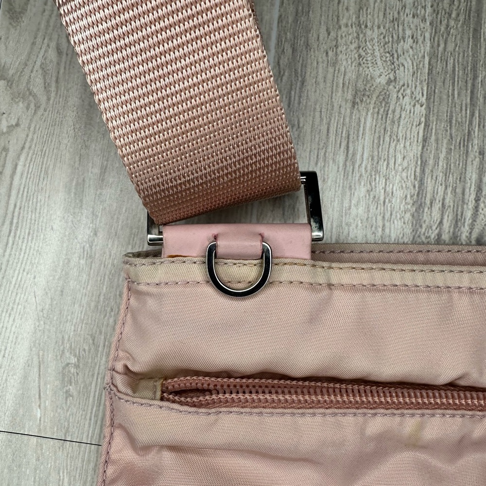 Prada Pink Nylon Shoulder Bag - Picture 7 of 15